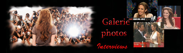 Angelina Jolie bannière Angie's Rainbow galerie