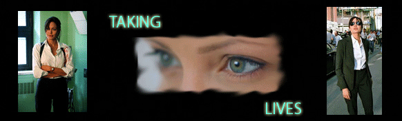 Angelina Jolie banner Angie's Rainbow Taking Lives
