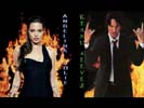 Angelina Jolie & Keanu Reeves par Kunop&egrave;s