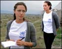 Angelina Jolie wallpaper UNHCR par Kunop&egrave;s