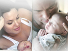 Angelina Jolie, Brad Pitt & Shiloh wallpaper