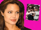 Angelina Jolie, Zahara & Maddox wallpaper