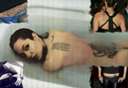 Angelina Jolie tatouages par Maggie