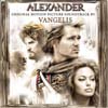 Jaquette de la bande originale d'Alexandre (musique de Vangelis)