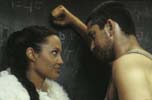 Lara Croft (Angelina Jolie) & Terry Sheridan (Gerard Butler)