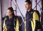 Lara Croft (Angelina Jolie) & Terry Sheridan (Gerard Butler)