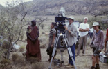 Angelina Jolie & Djimon Hounsou sur le tournage