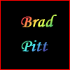 Ic&ocirc;ne Brad Pitt