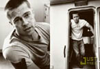 Brad Pitt by Mario Testino