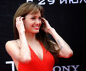 Angelina premi&egrave;re Moscou