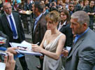 Salt premi&egrave;re - Angelina Jolie et Kunop&egrave;s &agrave; Paris