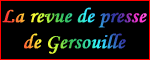 Revue de presse de Gersouille